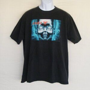 FUEL Concert Tshirt, XL, 2 sided, Black SS 2000